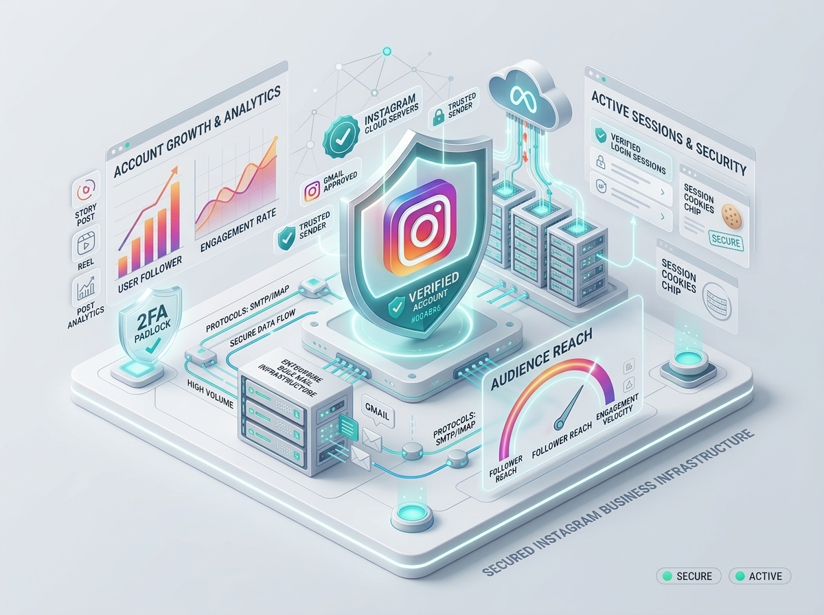 Aged Instagram Verification and Security Infrastructure