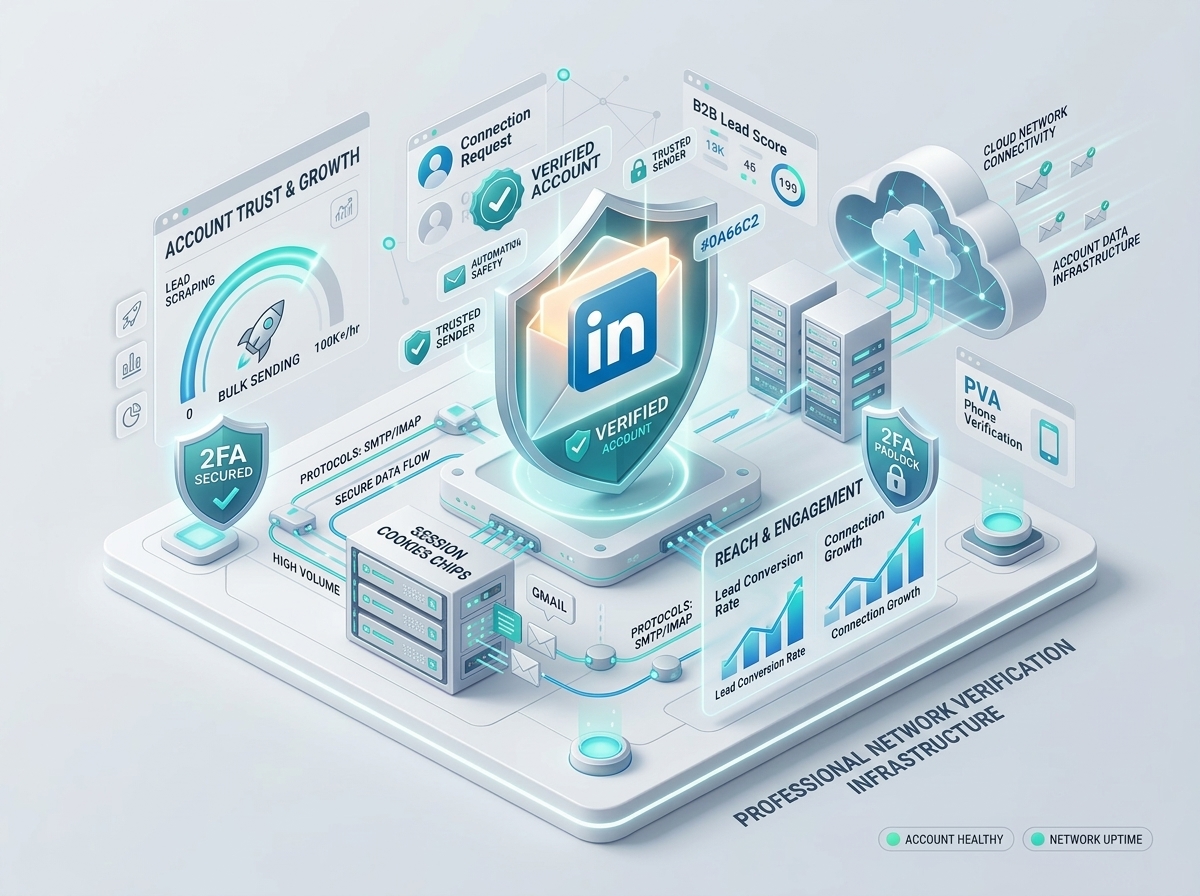Email & Social Verification and Security Infrastructure