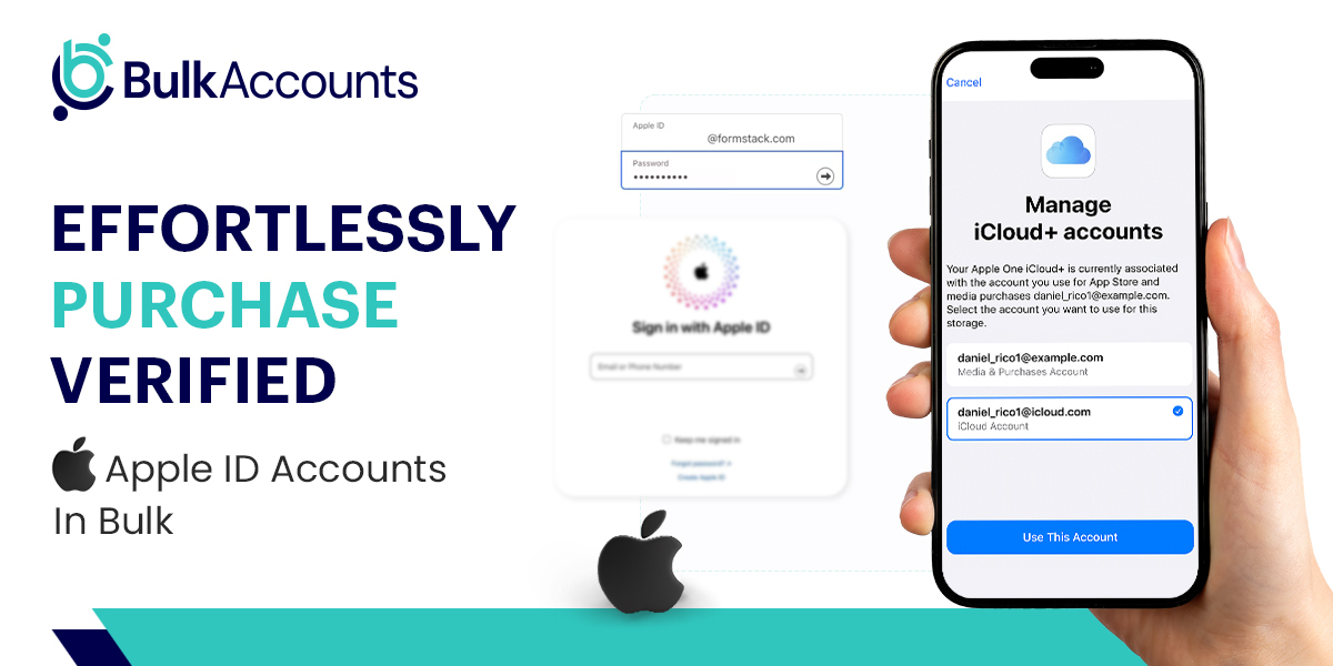 Purchase Verified Apple ID Accounts In Bulk 